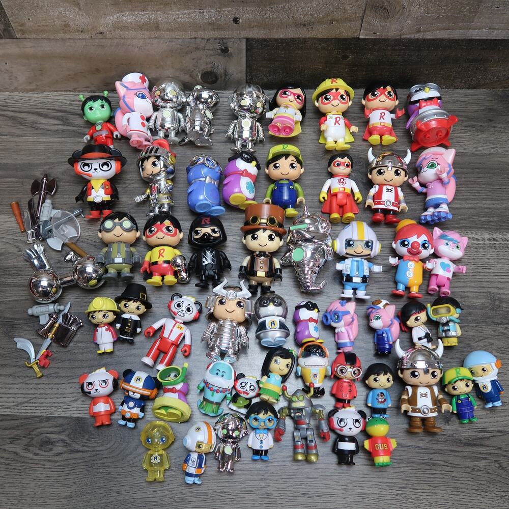 Ryans World Figures Large Lot